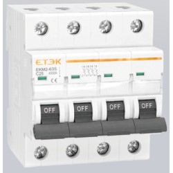 AC 4P Mini Circuit Breaker 50A