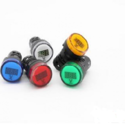 AC Pilot Light - Round/Square - G/Y/R/W/B