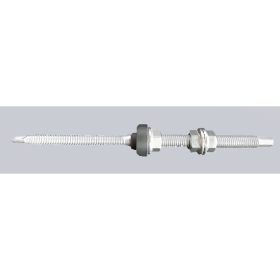 Hanger Bolt Kit M10 x 200mmL for Steel Purlin (Self-Tapper)