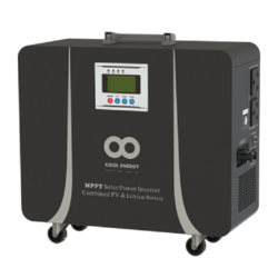 Kool Energy: Mobile Inverter Trolley 1.5Kw - 1 x 100Ah Lithium Battery - 25.6V