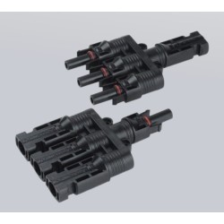 MC4 Connector 3 To 1 T-Branch Connector