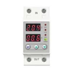 Voltage and Current Protector 63A - Adjustable